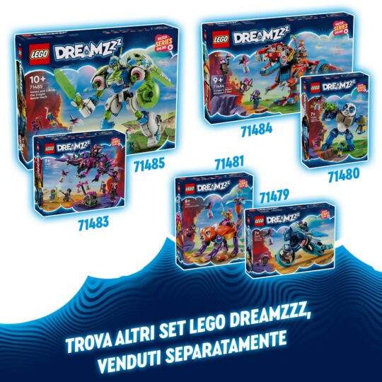 Lego Dreamzzz 71478 Corvo Di Mezzanotte Della Mai-Strega Trasformabile - LEGO