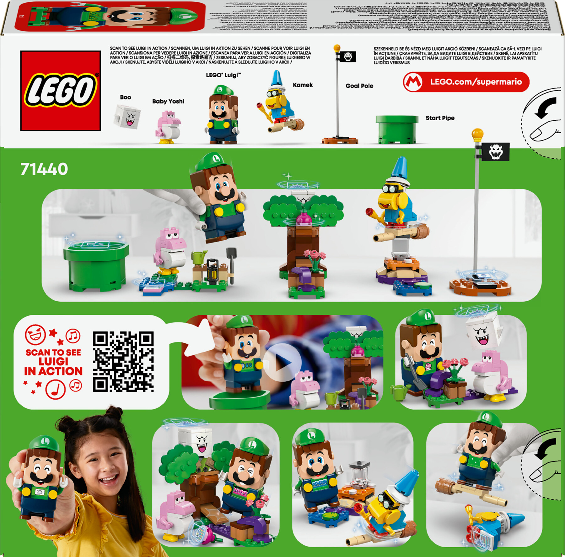 Lego Super Mario 71440 Avventure Di Lego Luigi Interattivo - LEGO