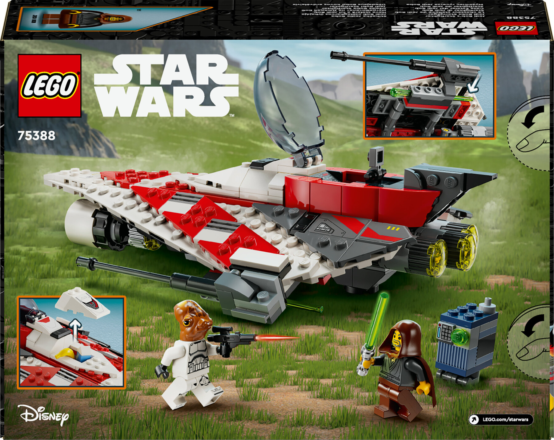 Lego Star Wars 75388 Starfighter Jedi Bob - LEGO