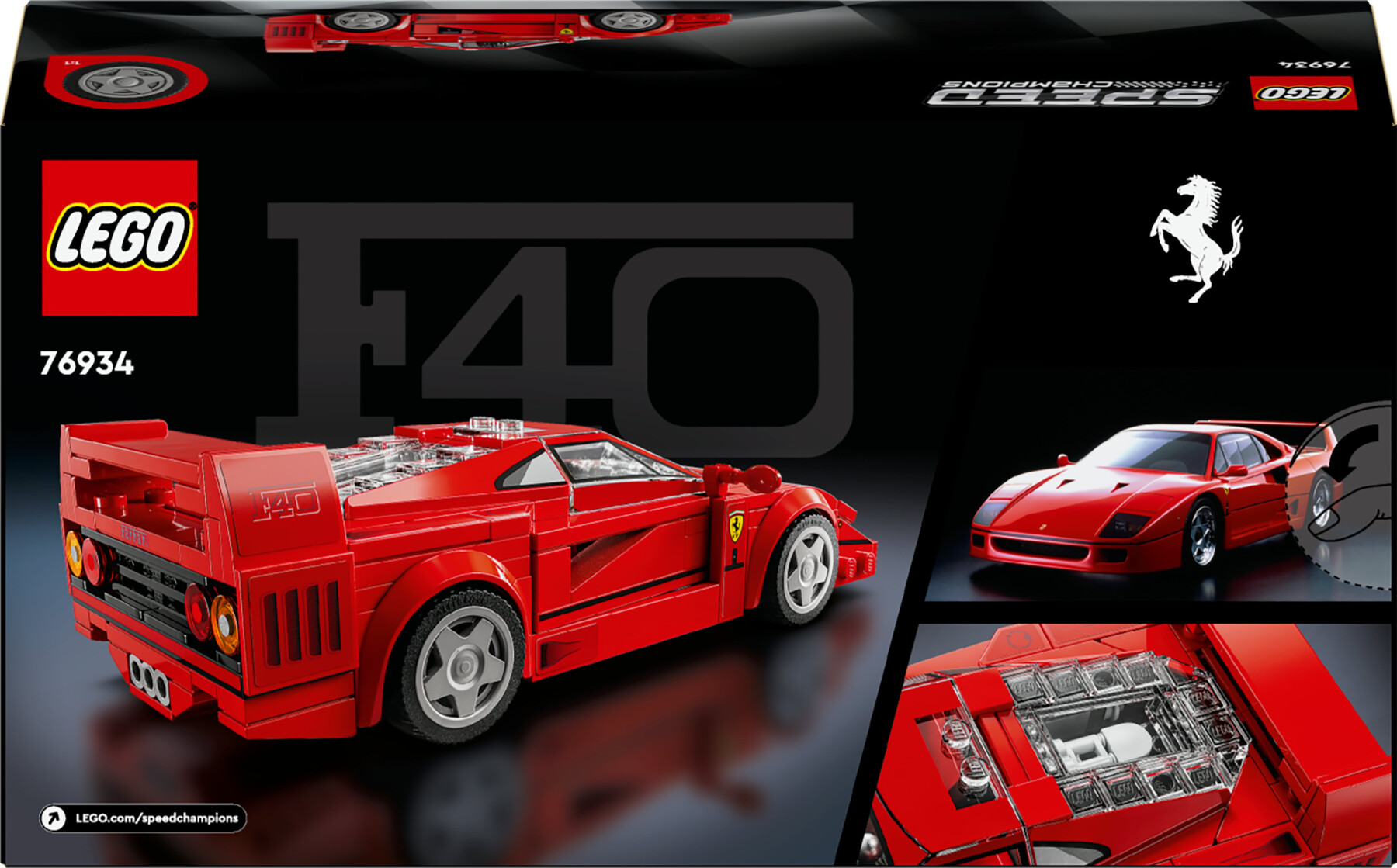 Lego Speed Champions 76934 Supercar Ferrari F40 - LEGO