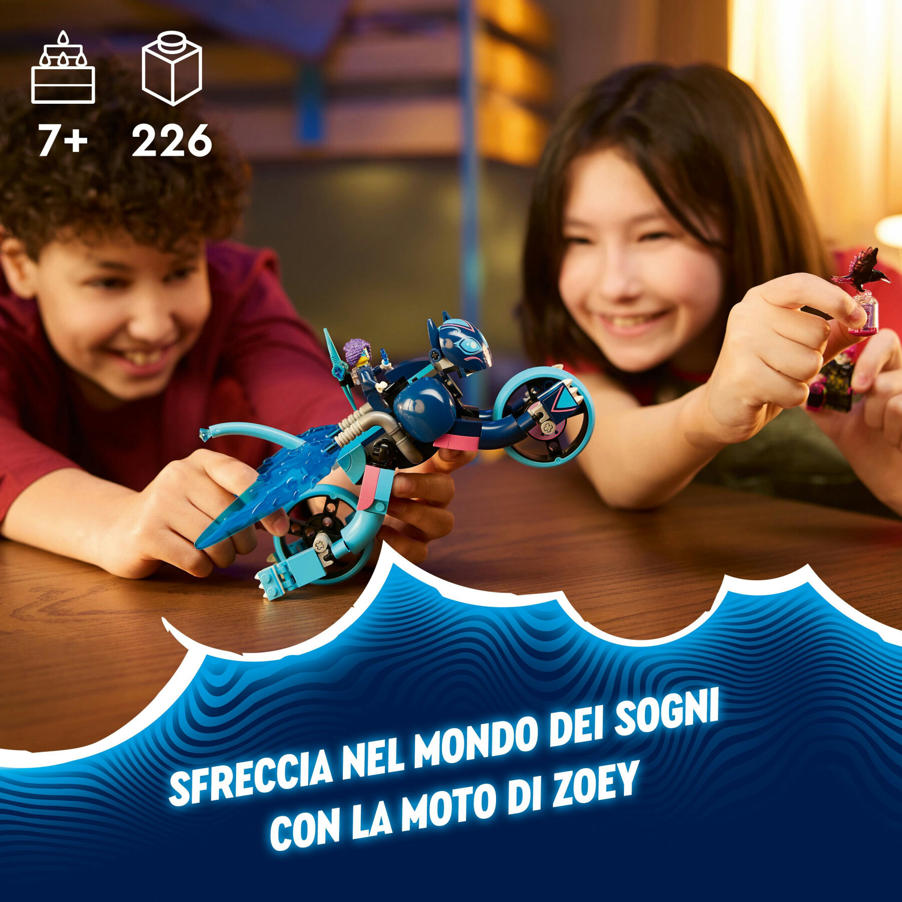 Lego Dreamzzz 71479 Moto-Gatto Di Zoey - LEGO