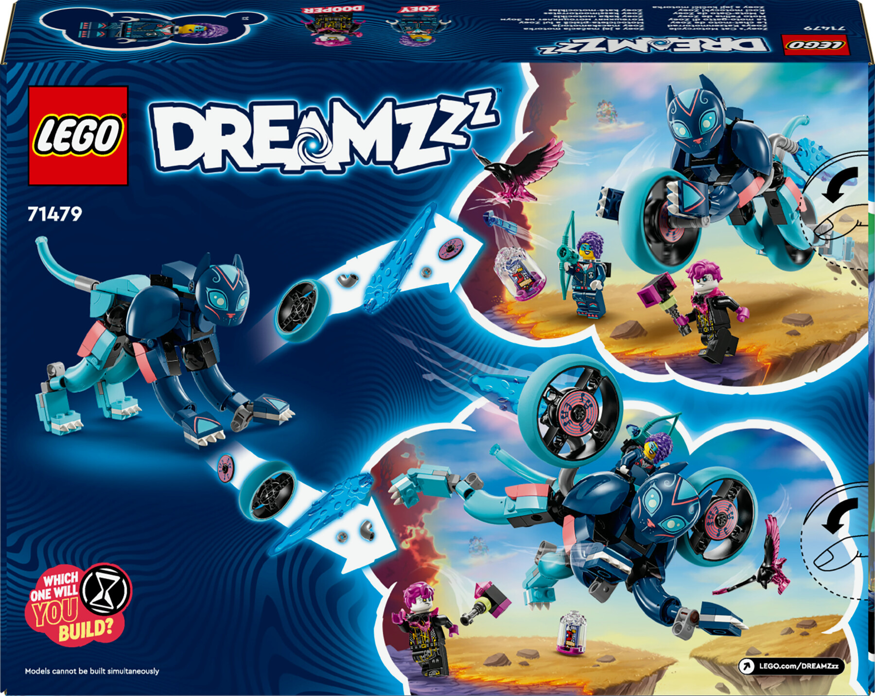 Lego Dreamzzz 71479 Moto-Gatto Di Zoey - LEGO