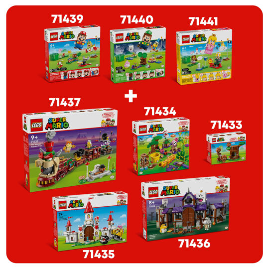 Lego Super Mario 71436 Villa Stregata Di Re Boo - LEGO