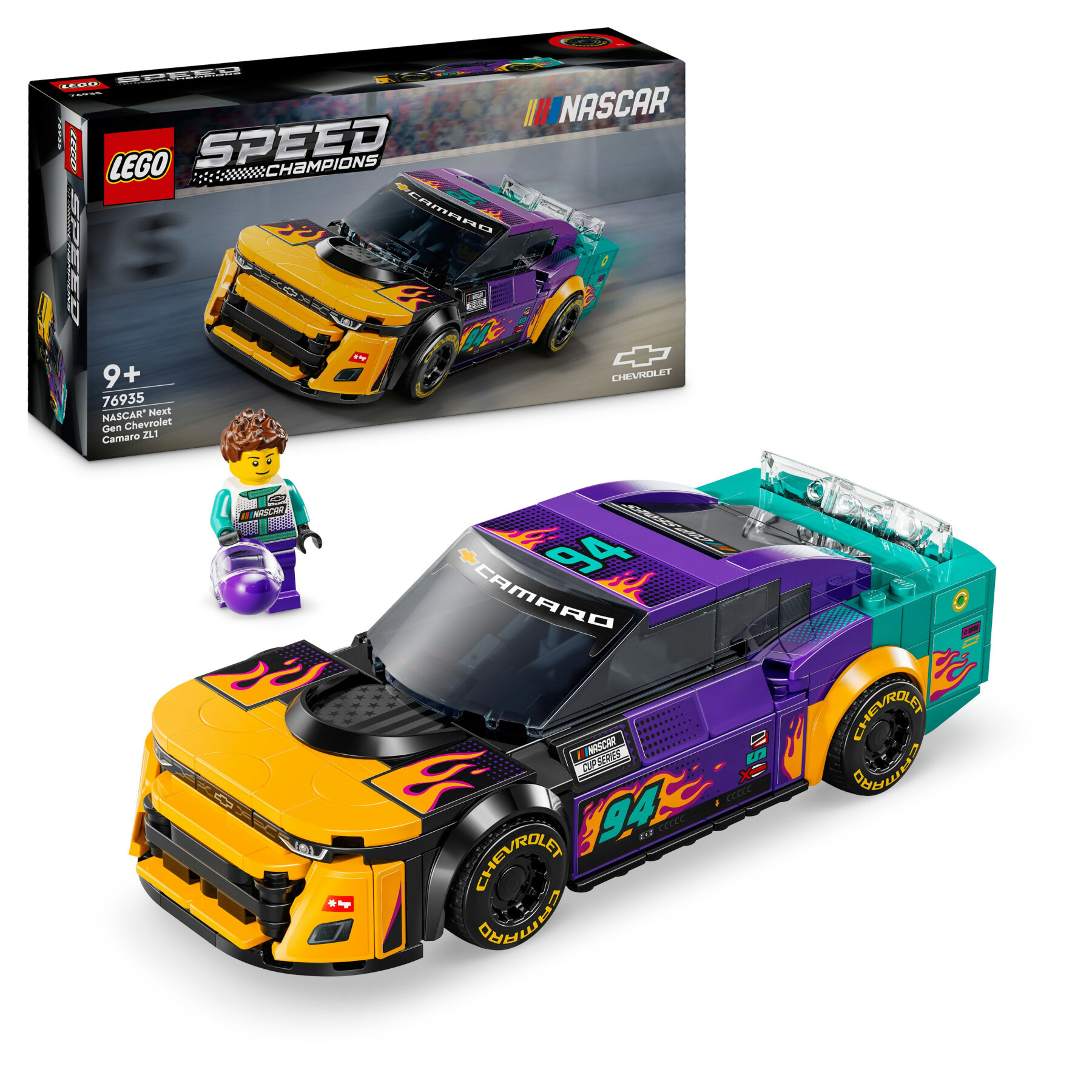 Lego Speed Champions 76935 Nascar Next Gen Chevrolet Camaro Zl1 - LEGO