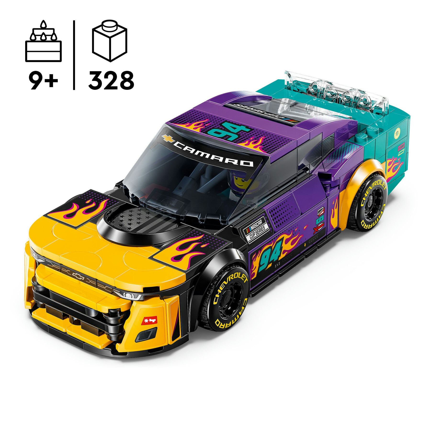 Lego Speed Champions 76935 Nascar Next Gen Chevrolet Camaro Zl1 - LEGO