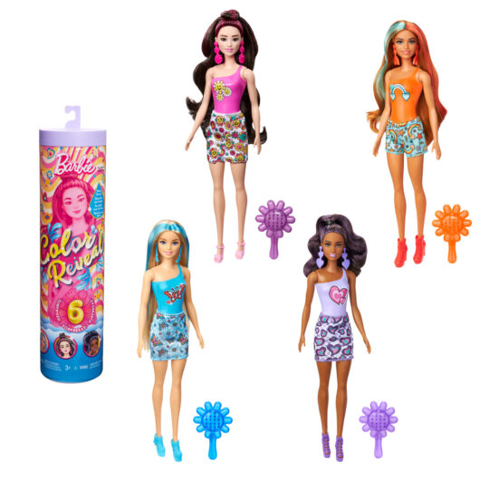 Barbie Color Reveal - Bambola a sorpresa Serie Arcobaleno - Barbie