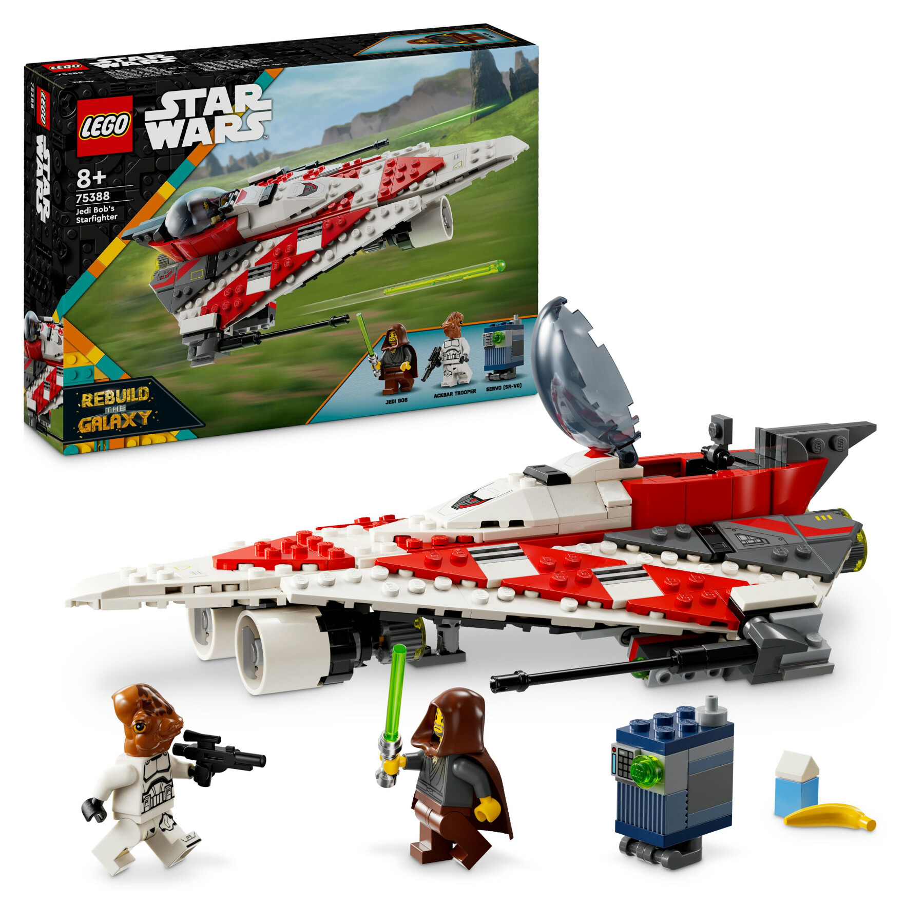 Lego Star Wars 75388 Starfighter Jedi Bob - LEGO