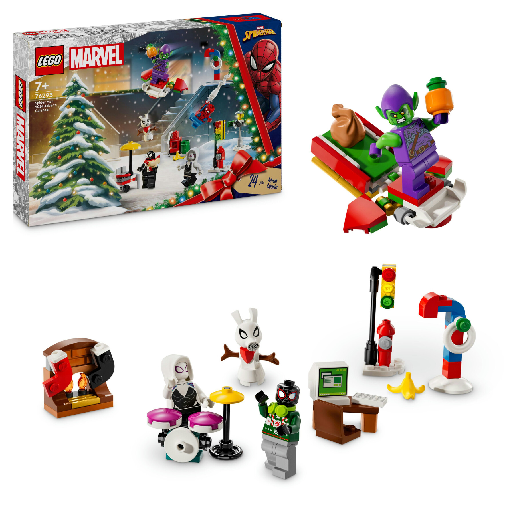 Lego Marvel 76293 Calendario Dell’Avvento 2024 Spider-Man - LEGO