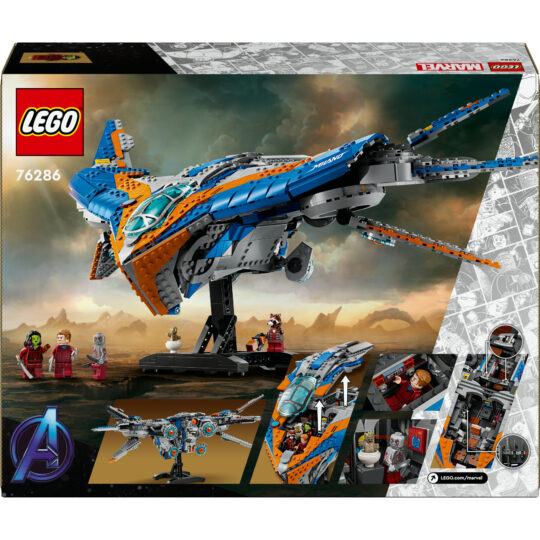 Lego Marvel 76286 Guardiani Della Galassia: Milano- Astronave Con 4 Supereroi - LEGO