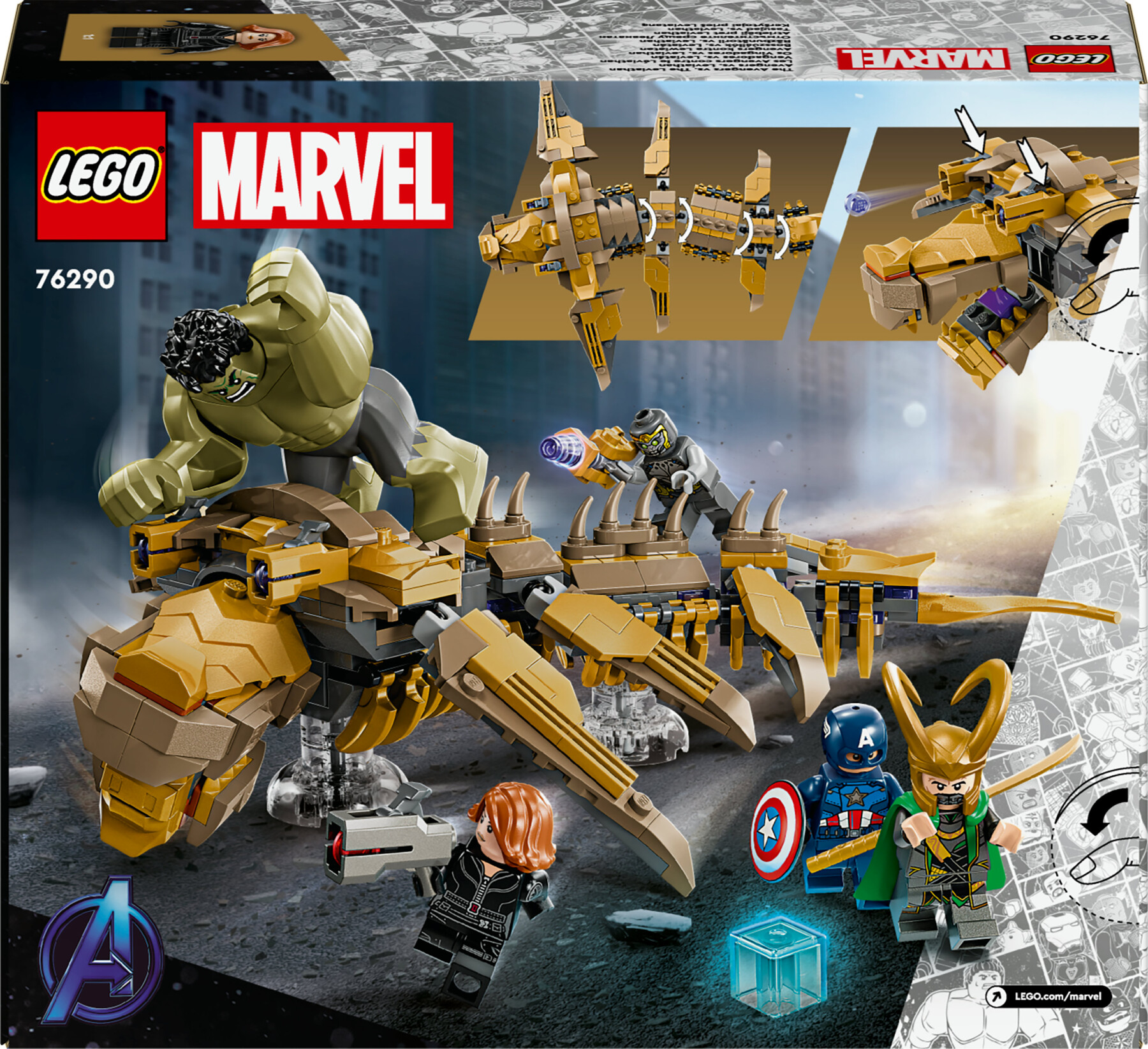 Lego Marvel 76290 Avengers Vs. Leviathan - LEGO