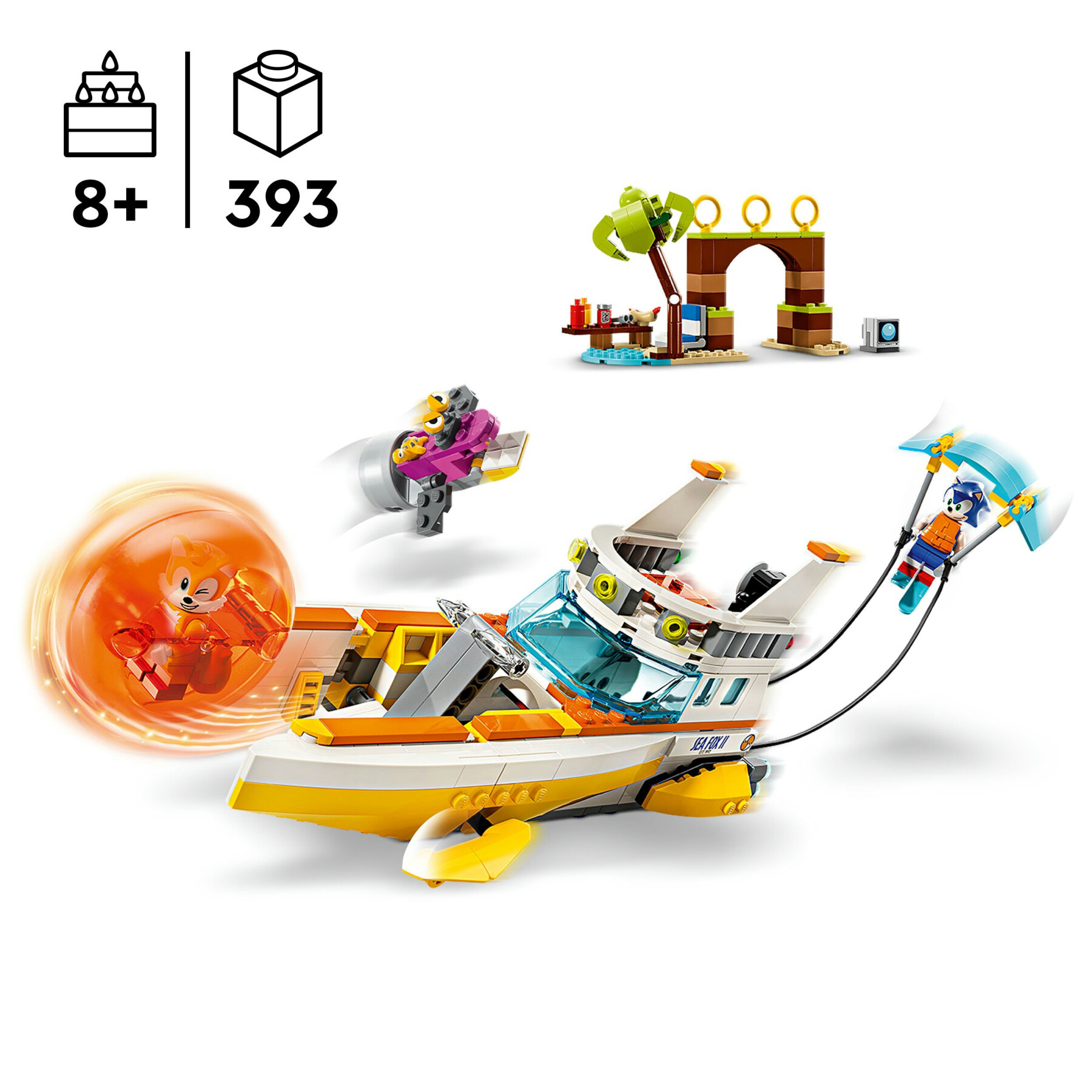 Lego Sonic The Hedgehog 76997 Aeroscafo Delle Avventure Di Tails - LEGO