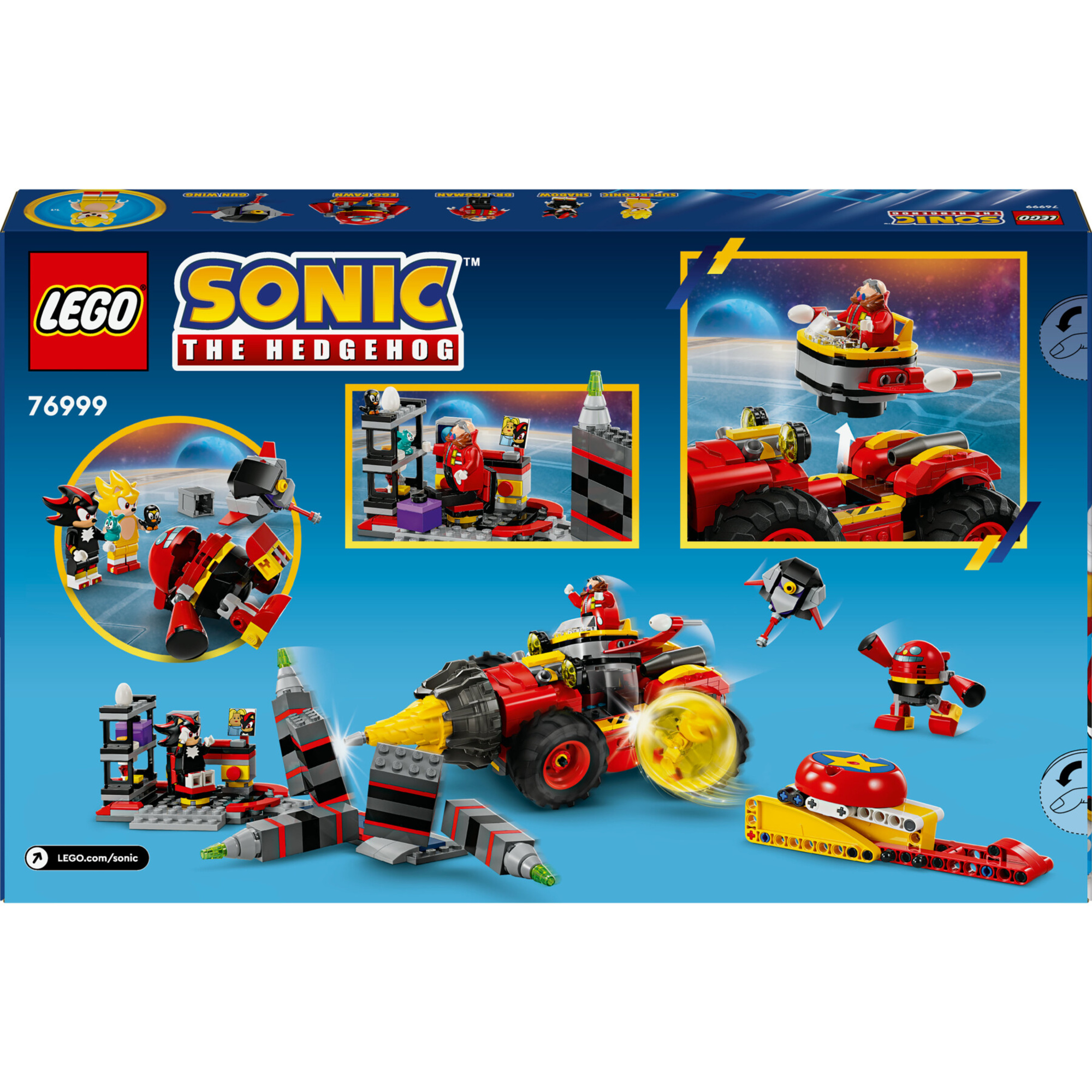 Lego Sonic The Hedgehog 76999 Super Sonic Vs. Egg Drillster - LEGO