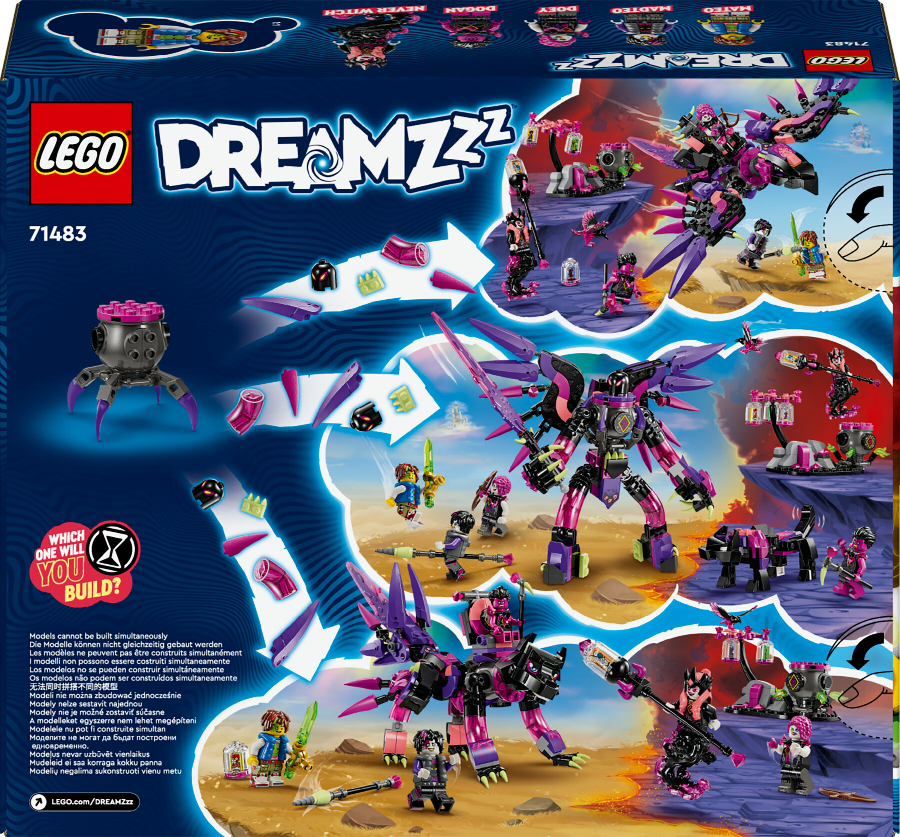 Lego Dreamzzz 71483 Creature Da Incubo Della Mai-Strega - LEGO