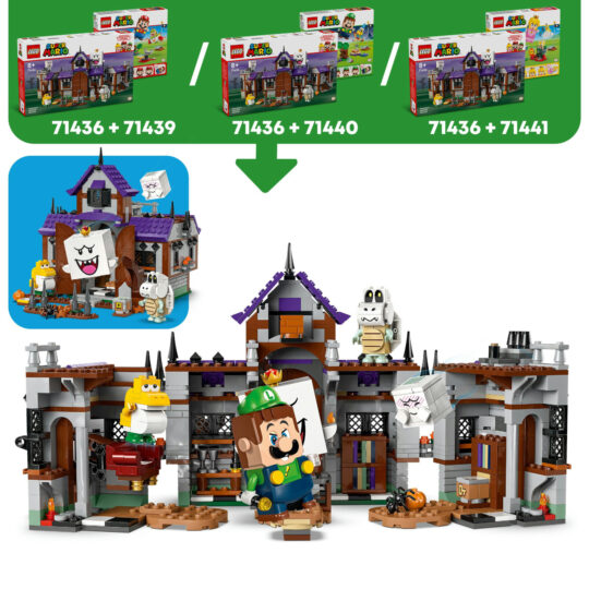 Lego Super Mario 71436 Villa Stregata Di Re Boo - LEGO