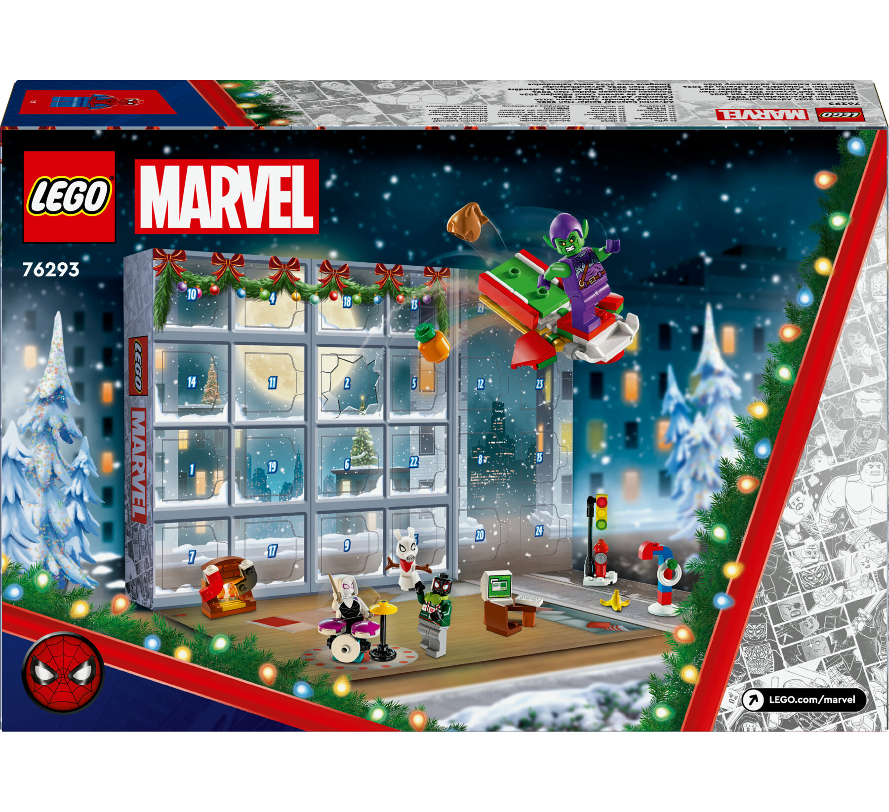 Lego Marvel 76293 Calendario Dell’Avvento 2024 Spider-Man - LEGO