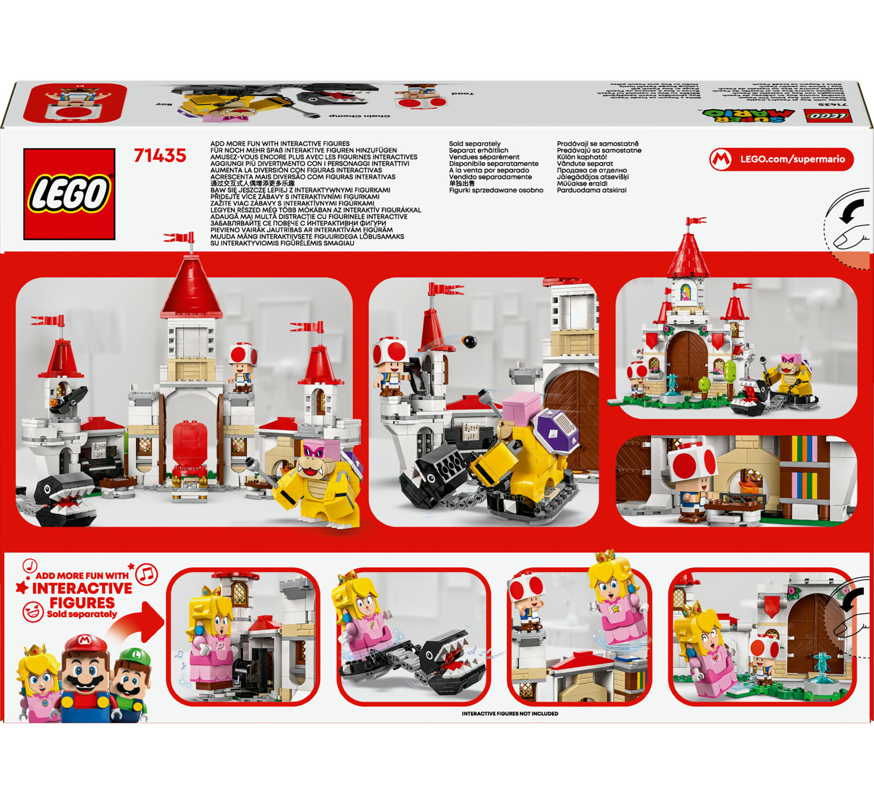 Lego Super Mario 71435 Battaglia Con Roy Al Castello Di Peach - LEGO