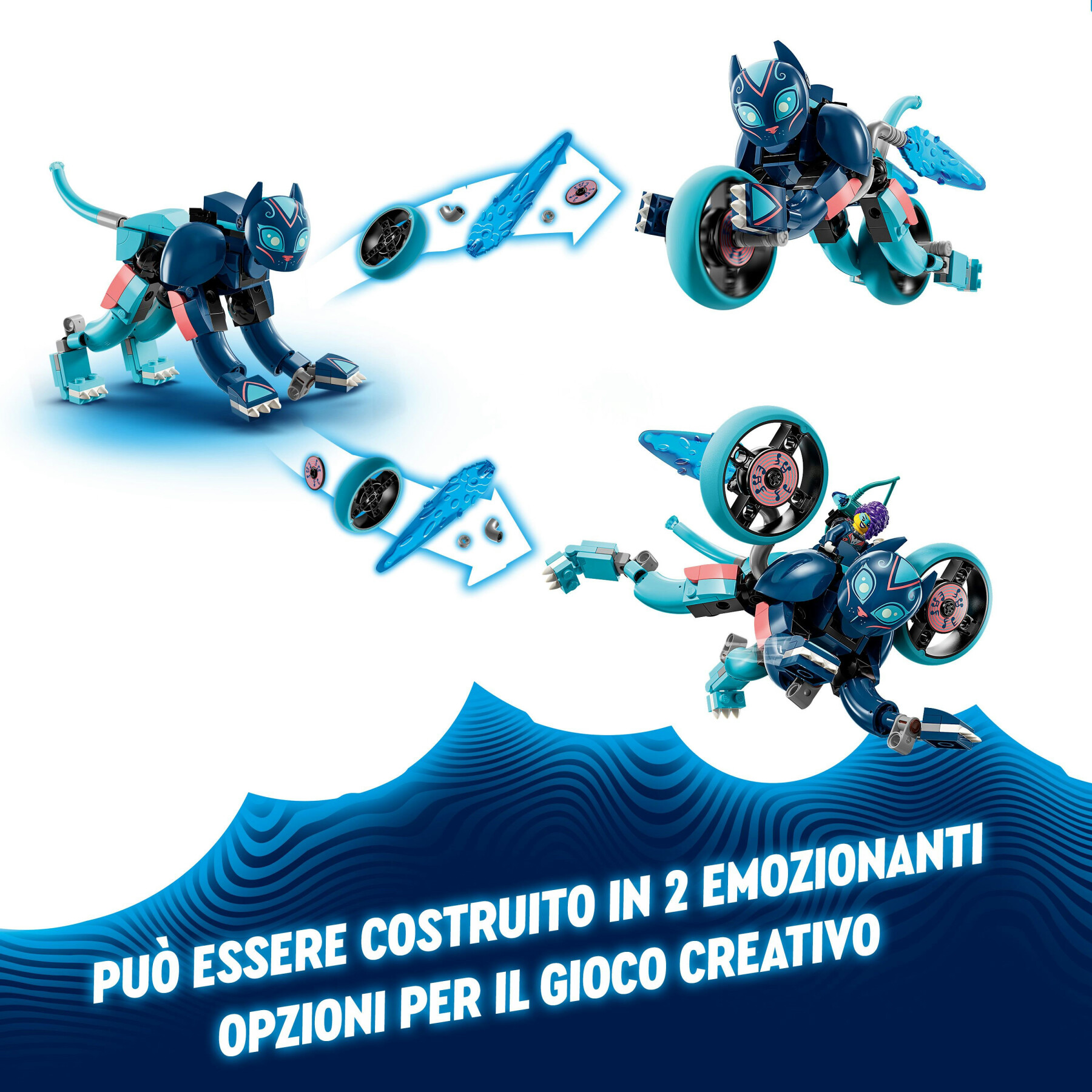 Lego Dreamzzz 71479 Moto-Gatto Di Zoey - LEGO