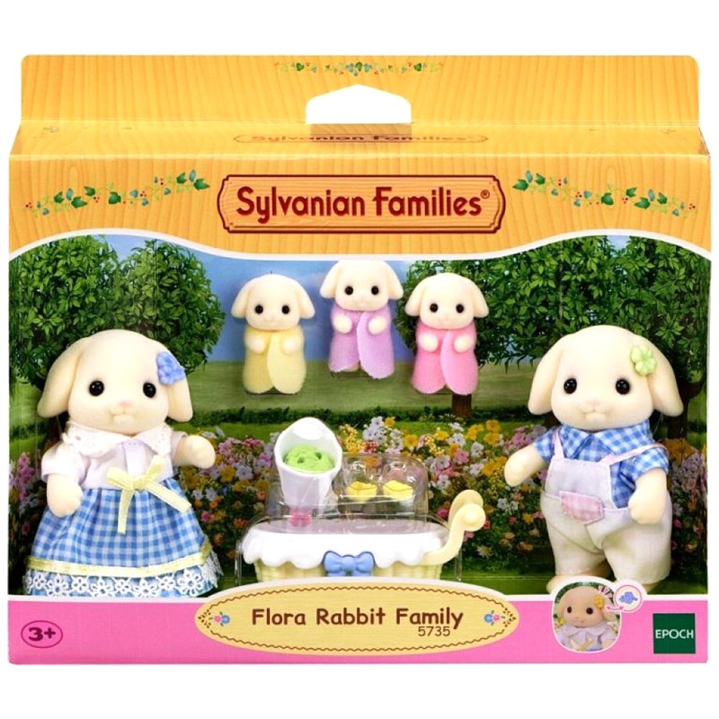 Famiglia coniglio flora -  Sylvanian Families - Sylvanian Families