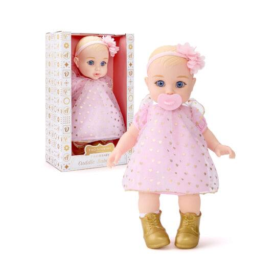 Cuddle Baby Doll 35 cm con capelli biondi - FAO Schwarz