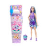 Barbie  Pop reveal serie bubble tea, taro milk profumata con cucciolo e 8 accessori, effetto cambia colore - Barbie