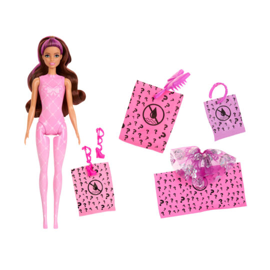 Barbie Color Reveal serie Ballerina con 6 accessori a sorpresa, effetto cambia colore - Barbie