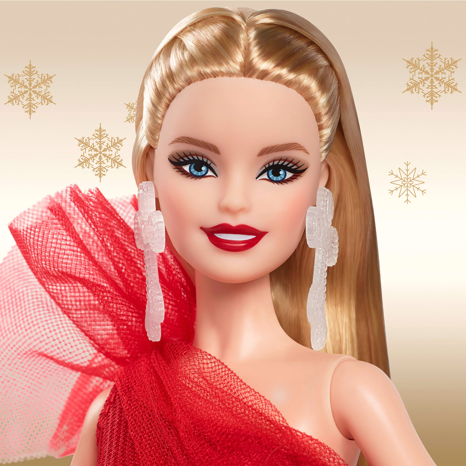 Barbie Signature Magia delle Feste 2024 con abito e gonna a quadri - Barbie