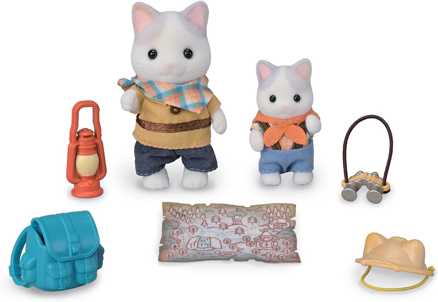 Vacanze - set esplorazione fratello e bebè gatto latte Sylvanian Families - Sylvanian Families