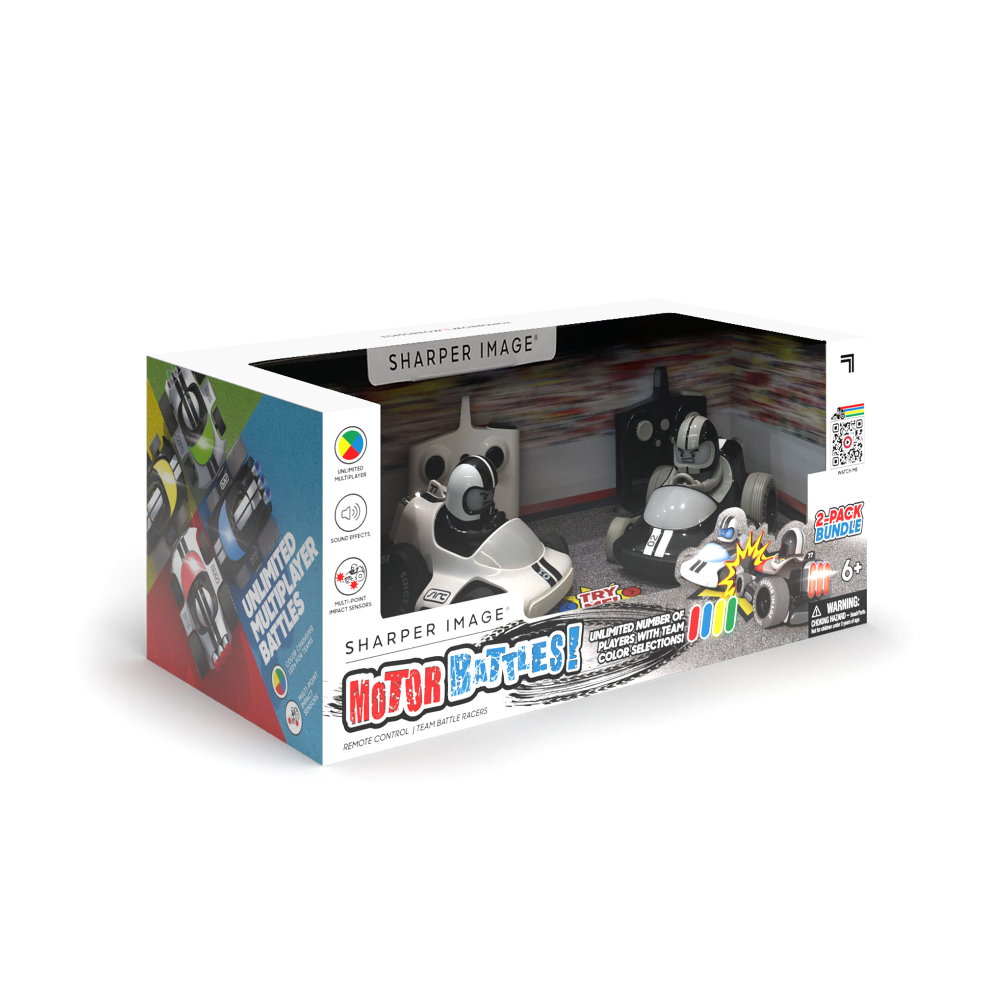 Set macchine radiocomandate Motor Battles Team Battle Racers - Sharper Image