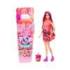 Barbie Pop reveal serie bubble tea, mango mochi profumata con cucciolo e 8 accessori, effetto cambia colore - Barbie