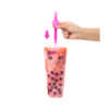 Barbie Pop reveal serie bubble tea, mango mochi profumata con cucciolo e 8 accessori, effetto cambia colore - Barbie