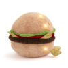 Peluche Hamburger Glow Brights con luci e suoni 28 cm - FAO Schwarz