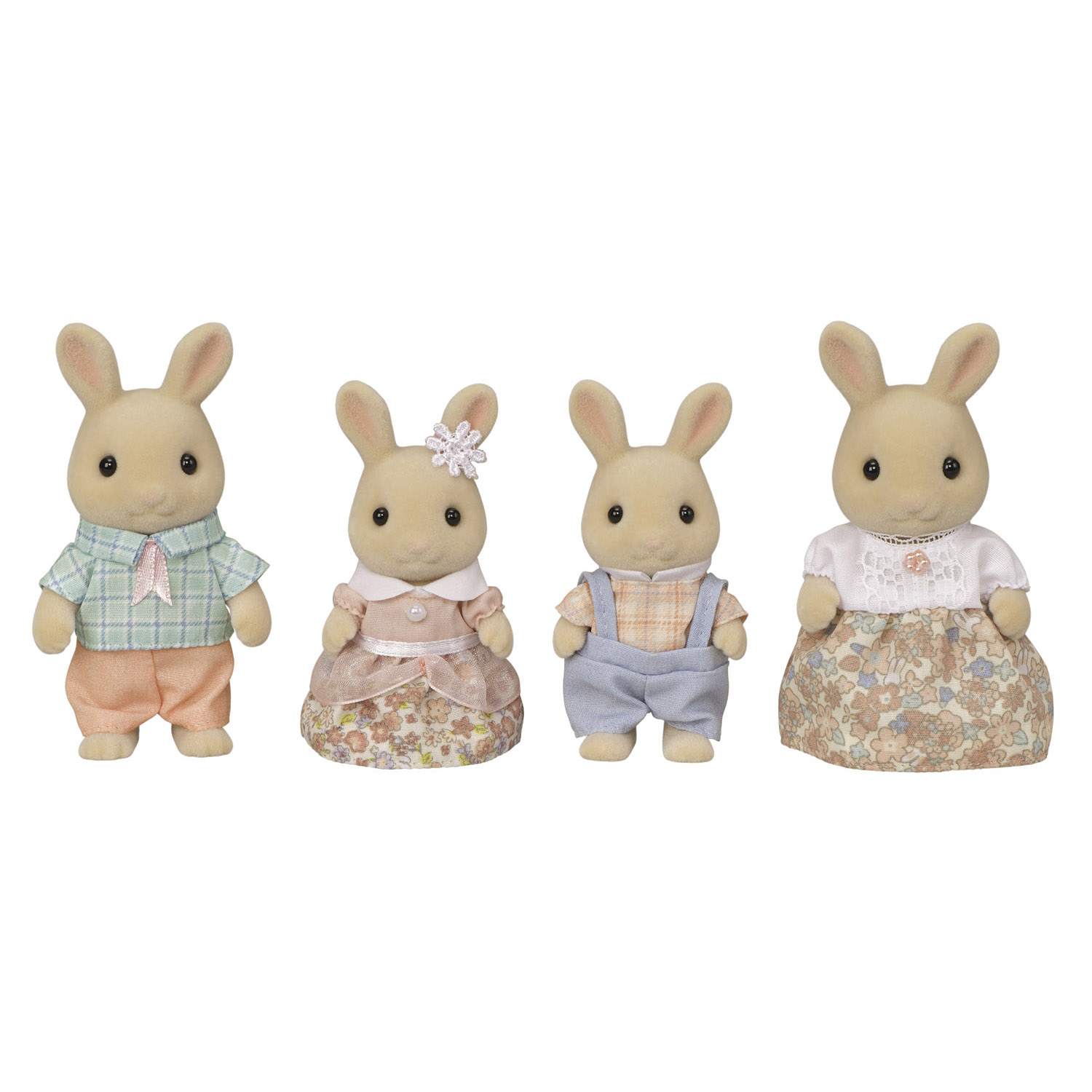 Set famiglie - Famiglia coniglio latte Sylvanian Families - Sylvanian Families