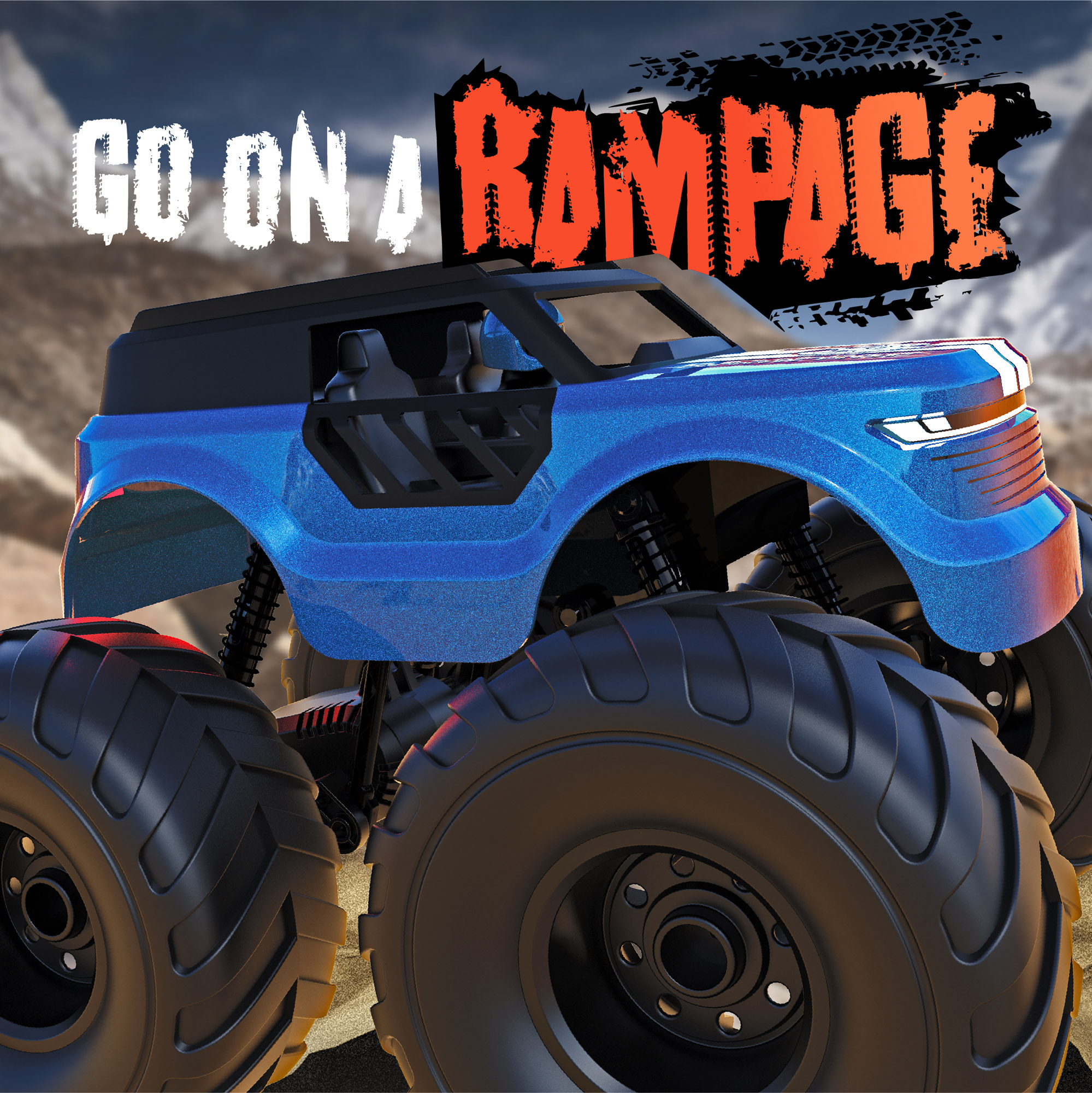 Fuoristrada XL radiocomandato Rampage Renegade - Sharper Image