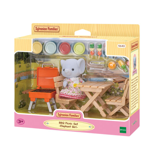 Set barbeque per Pic-Nic - ragazza elefante Sylvanian Families - Sylvanian Families