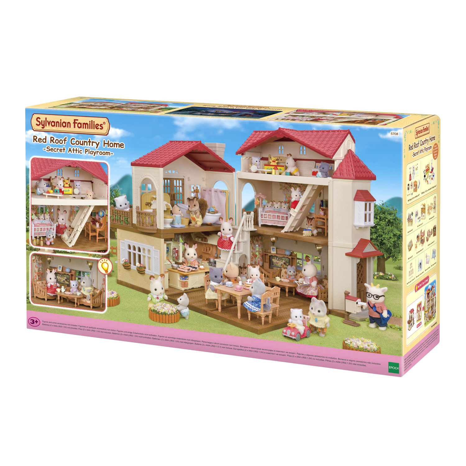 Casa grande con luci - Attico segreto Sylvanian Families - Sylvanian Families