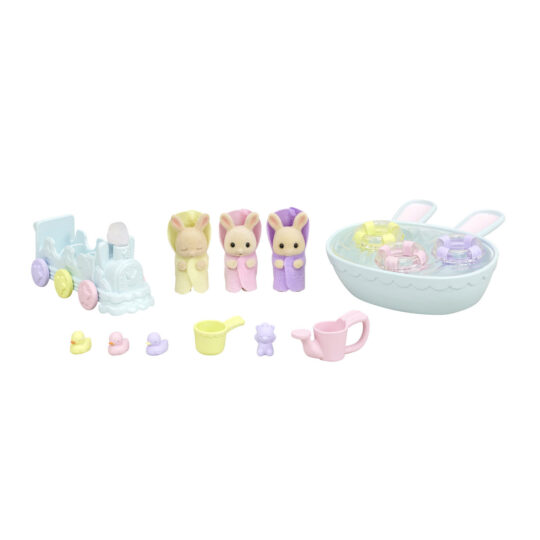 Set pronti per giocare - set bagnetto dei trigemini Sylvanian Families - Sylvanian Families