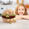 Peluche Hamburger Glow Brights con luci e suoni 28 cm - FAO Schwarz