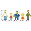 Set 2.5" in scala assortimento w1 con Winchester - Homer - Bart - Lisa e Ned Flanders - The Simpsons - Simpsons