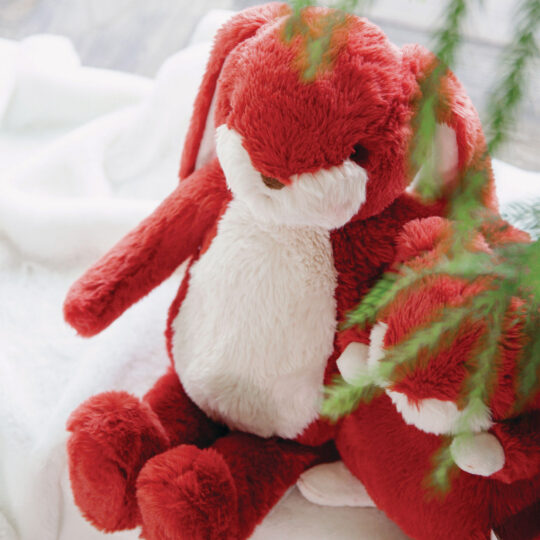 Peluche Coniglietto Little Floppy Nibble Cranberry 30 cm - Bunnies By The Bay