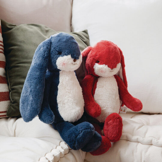 Peluche Coniglietto Little Floppy Nibble Cranberry 30 cm - Bunnies By The Bay