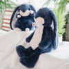 Peluche Coniglietto Little Floppy Nibble Blu Notte Stellata 30 cm - Bunnies By The Bay