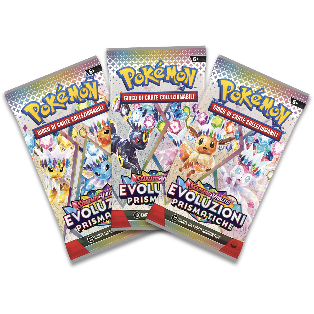 Collezione esclusiva con poster dell’espansione Scarlatto e Violetto – Evoluzioni Prismatiche - Pokémon