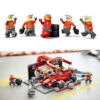 Lego City 60443 Pit Stop e Meccanici con Monoposto Ferrari F1 - LEGO