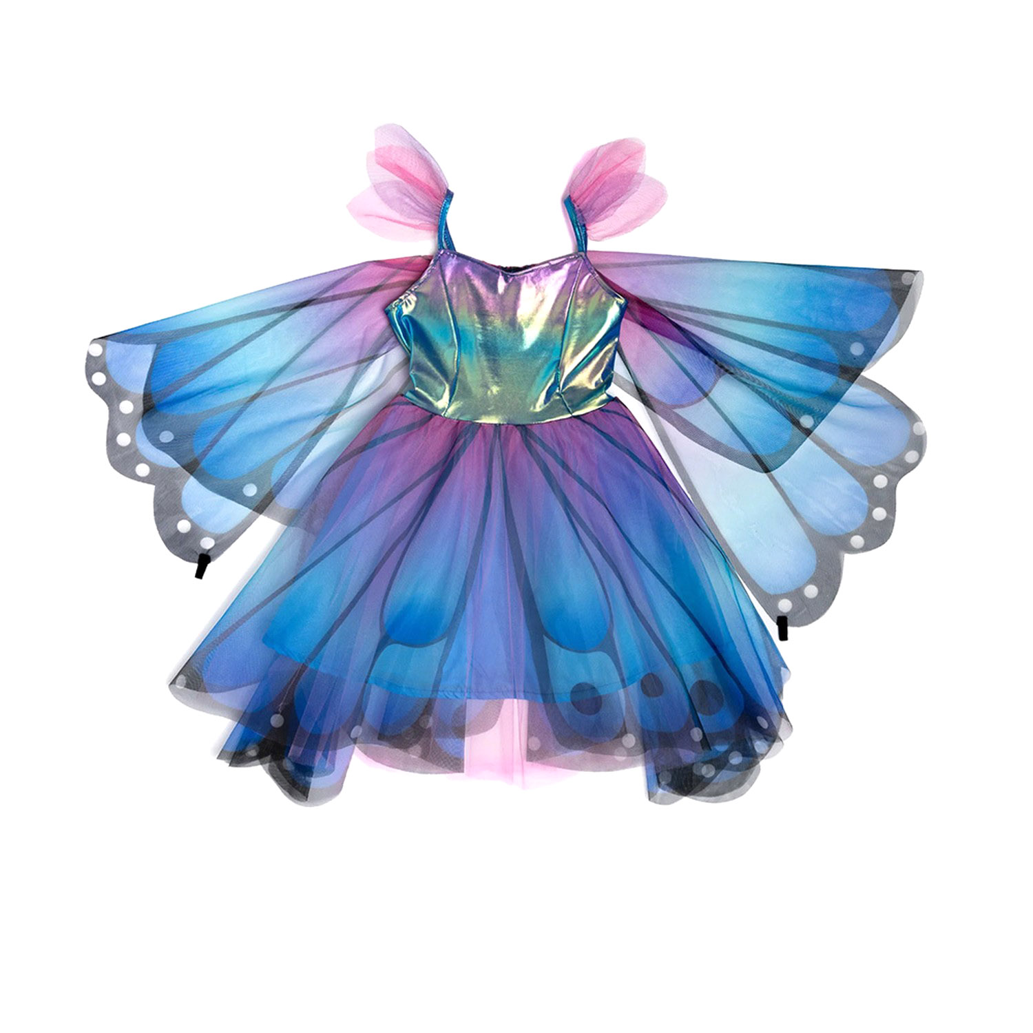 Abito Farfalla Blu e Viola da 2 a 8 anni - Great Pretenders