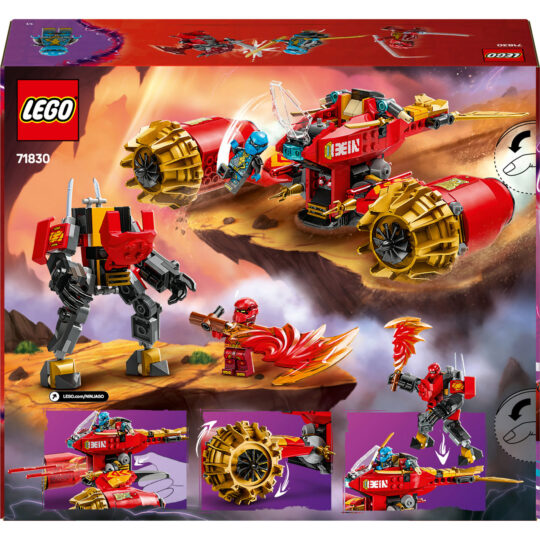 Lego Ninjago 71830 Mech Storm Rider di Kai - LEGO