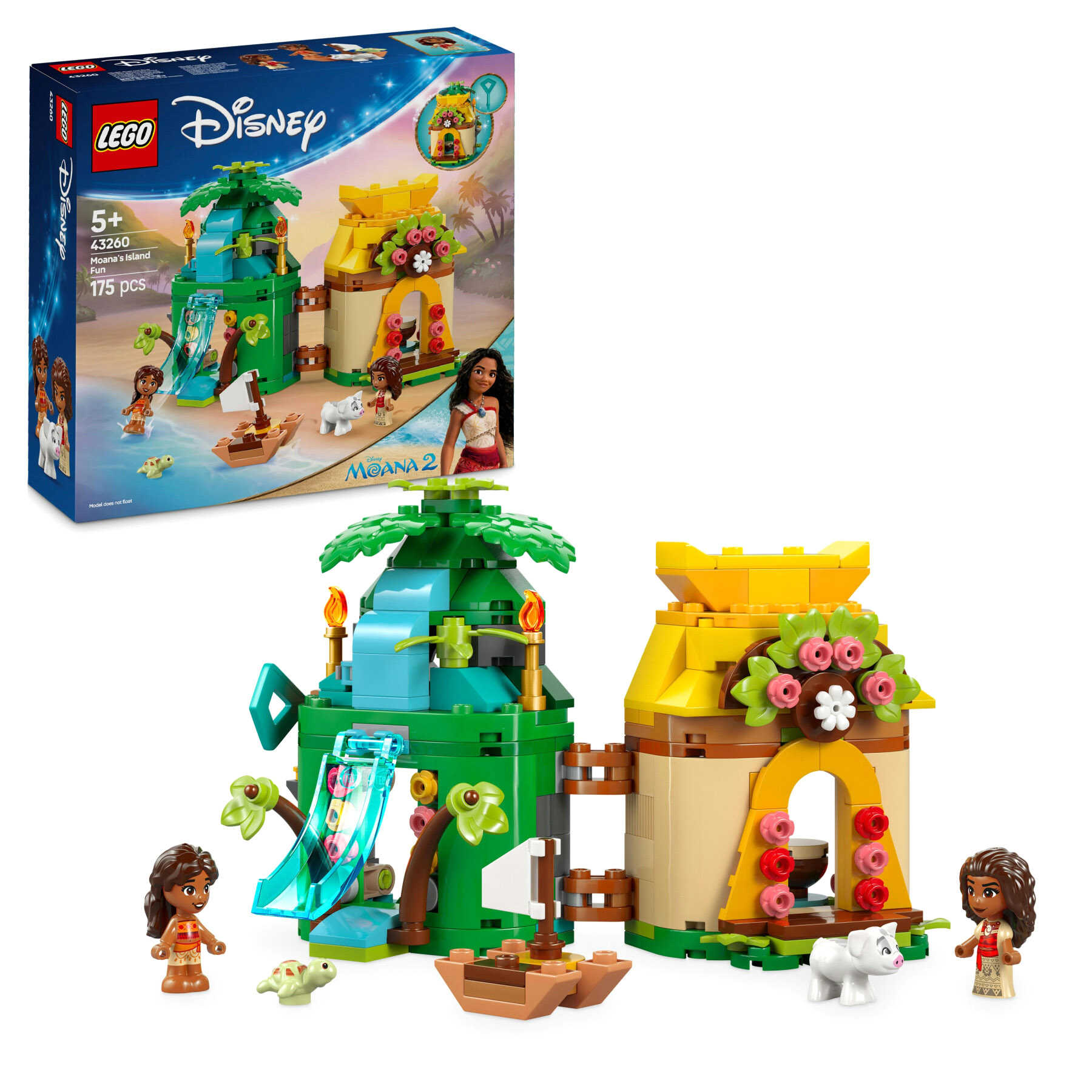 Lego Disney 43260 Divertimento sull'Isola di Vaiana - LEGO