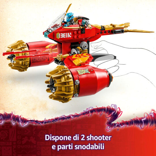 Lego Ninjago 71830 Mech Storm Rider di Kai - LEGO