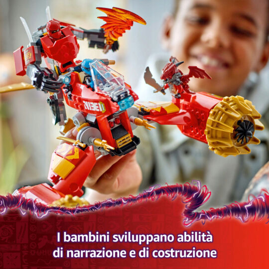 Lego Ninjago 71830 Mech Storm Rider di Kai - LEGO
