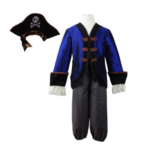 Costume Pirata Commodoro da 2 a 8 anni - Great Pretenders