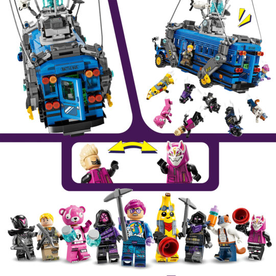 Lego Fortnite 77073 Bus della Battaglia - LEGO